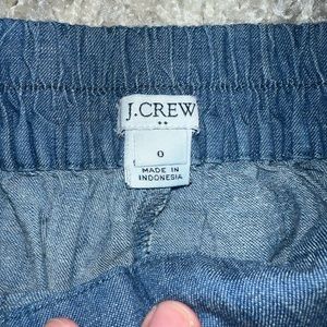 Jcrew chambray pant.